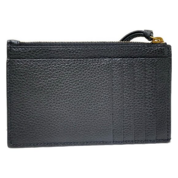 Auth BALENCIAGA Neoclassic Fragment Case 640110 Black Leather - Coin Case - Picture 3 of 5